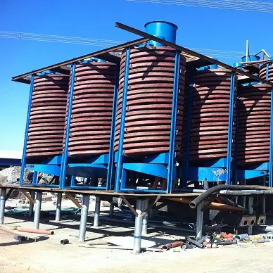排水のスライム除去のための銅の採鉱の実験室の螺線形助数詞機械